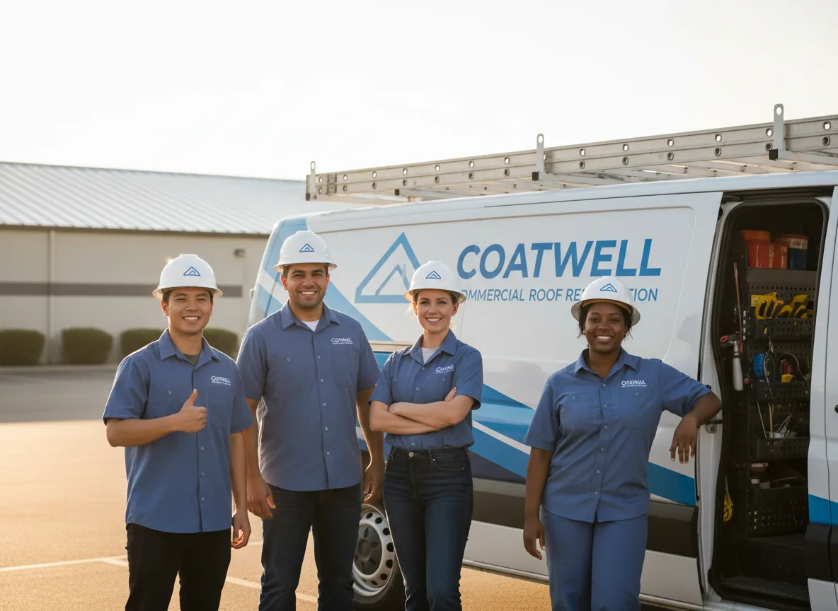 Commercial roof coating company in Des Arc, AR